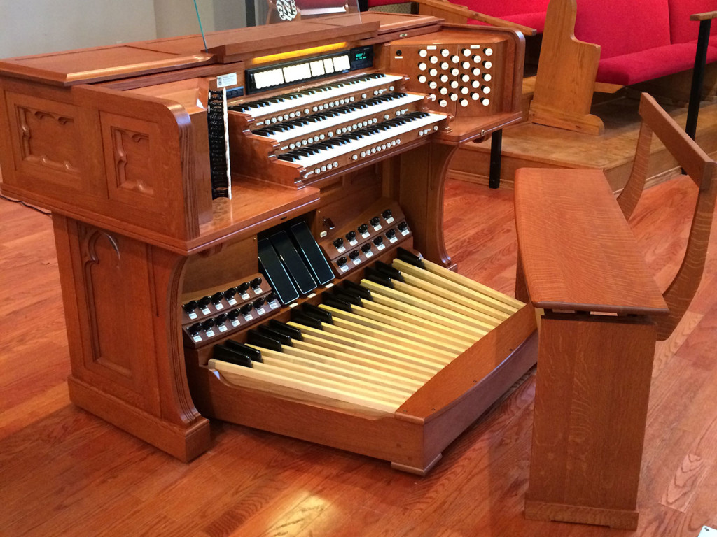 Signiture and Custom Pipe Organ Consoles