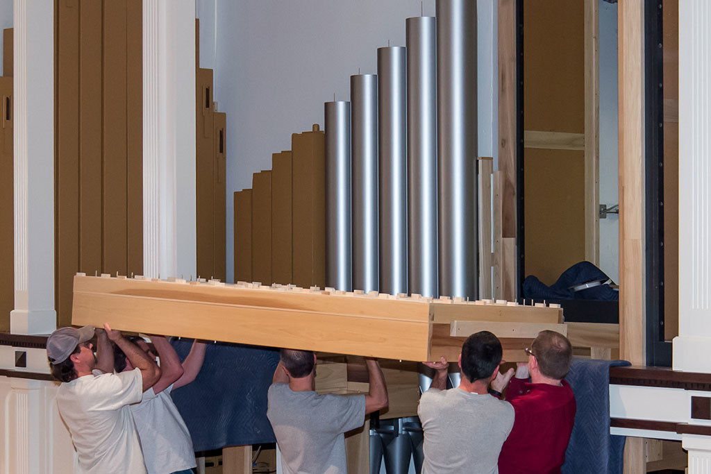 Pipe Organ Installation